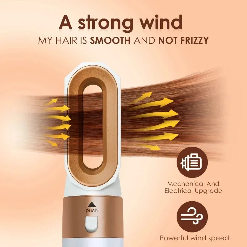 Hot air styling set shown in the Brown Box option